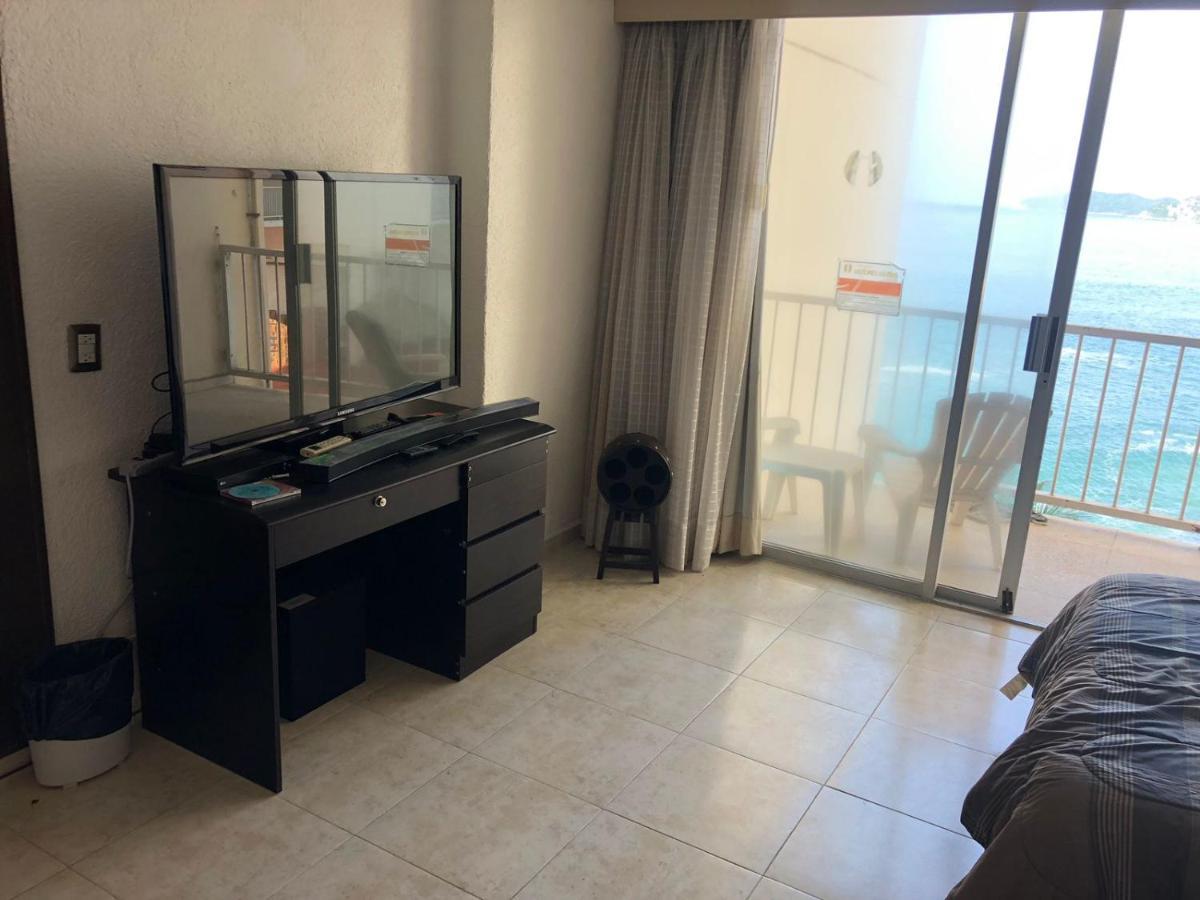 Suite Con Vista Al Mar A Pie De Playa Acapulco Exterior foto